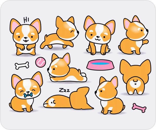 Кавайные собачки