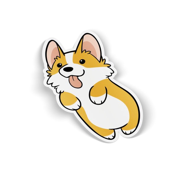 Корги рисунок