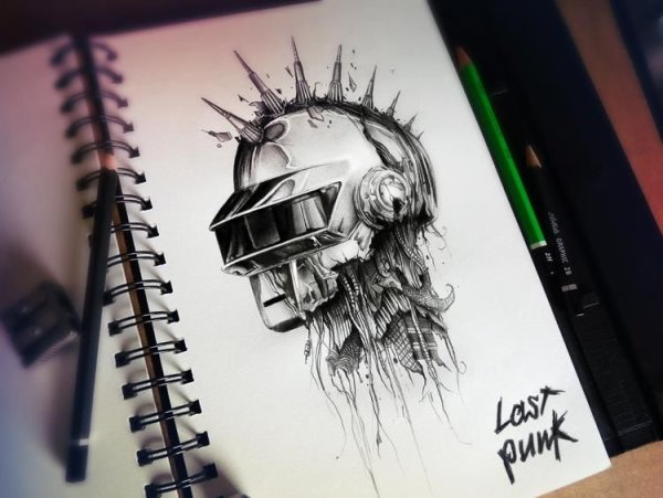 Лёгкие РИСУНКИДЛ скечбука