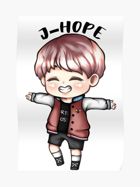 Чиби персонажи БТС