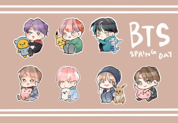 Чиби БТС Чонгук