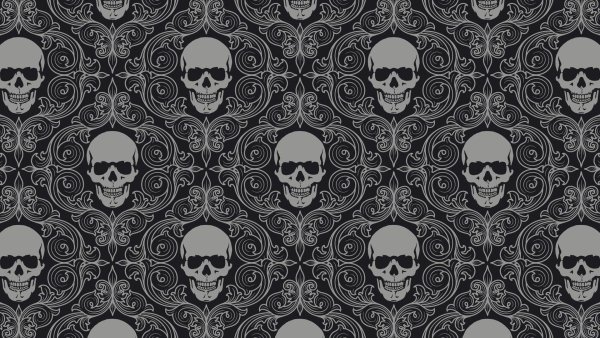 Красивый череп