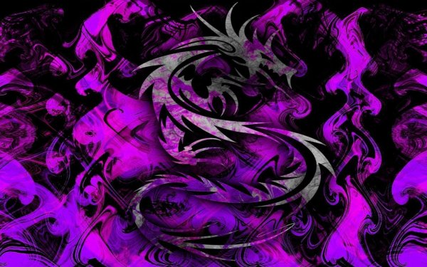 Крутой черно белый фон