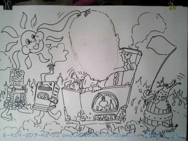 Рисунки фломастерами