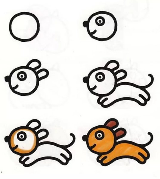 Рисунки в тетради