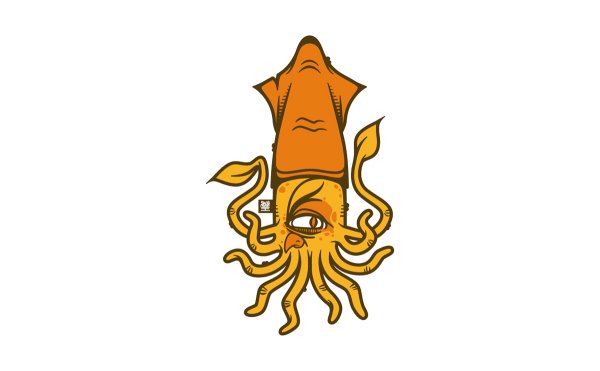 Игра в кальмара логотип сериала