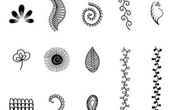 Рисунки хной на руке Лотос