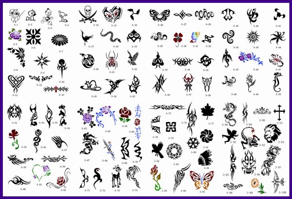 Маленькие тату для детей