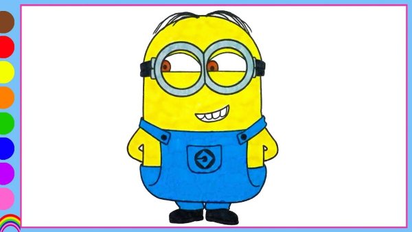 Маленькие рисунки Миньоны