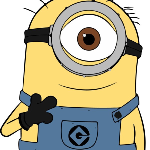 Миньоны картинки для срисовки