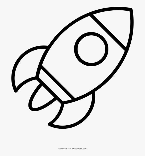 Ракета трафарет