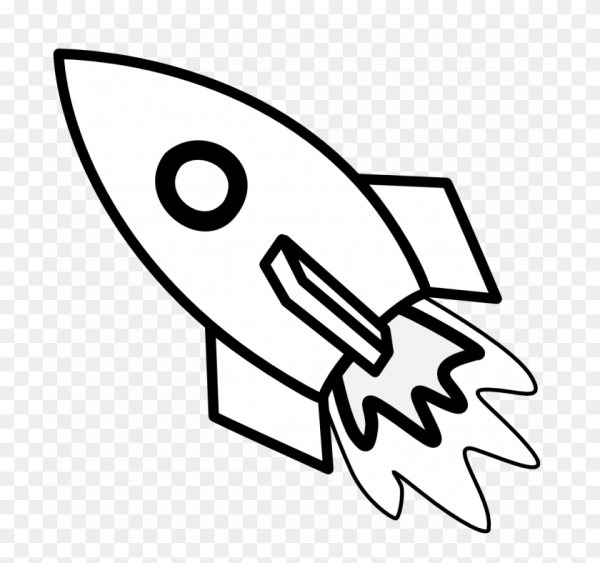 Ракета схематично для детей