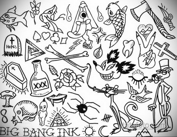 Партак эскизы