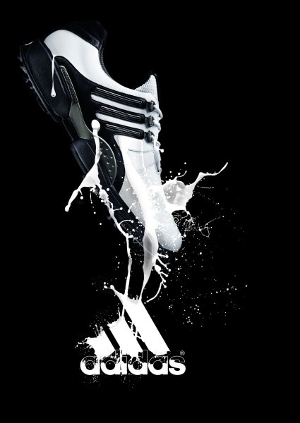 Рекламный плакат adidas