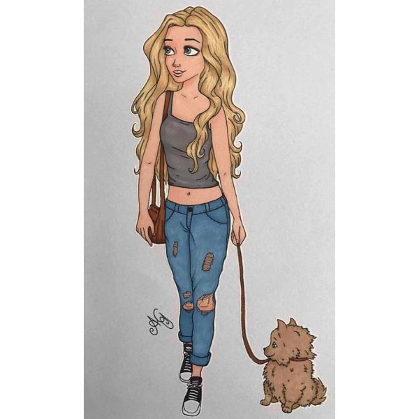 Мультяшные девочки пацанки