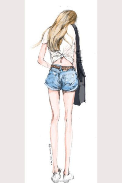 Модные рисунки