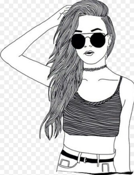 Крутые рисунки для срисовки для девочек