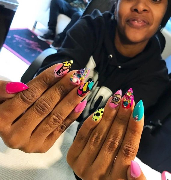 Самые яркие ногти