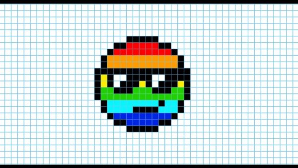 Рисунки в клеточку крутые