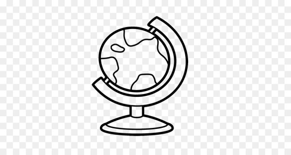 Глобус раскраска