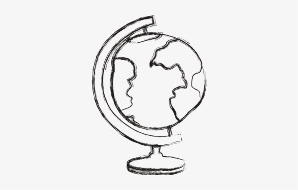Глобус для рисования