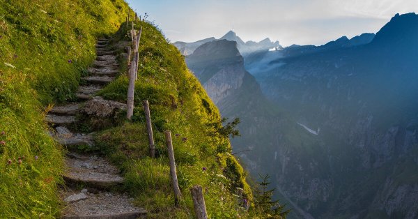 Тропа Хардерграт Швейцария