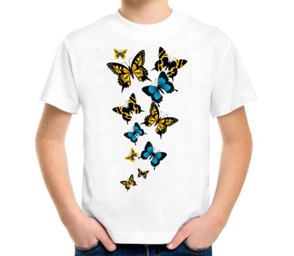 Футболка бабочка