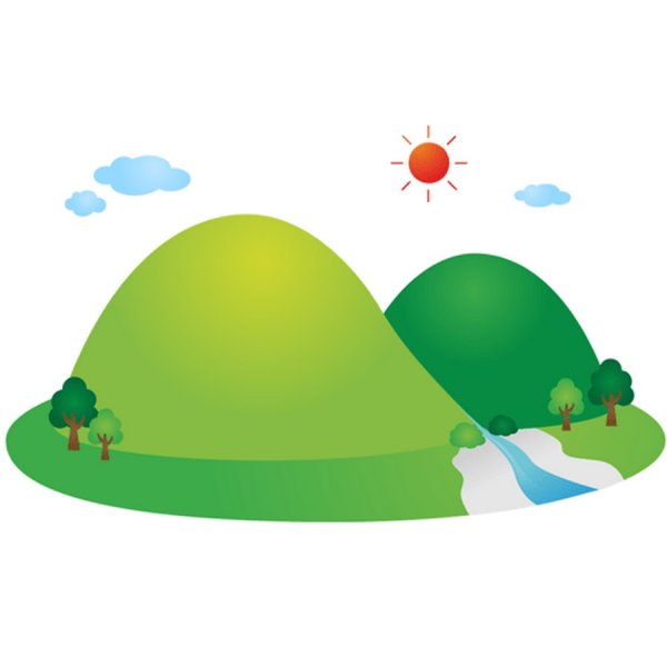 Холмы изолинии