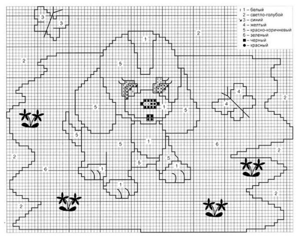 Жаккардовые узоры спицами для детей