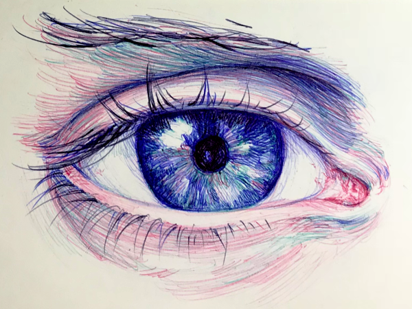 Глаза рисунок