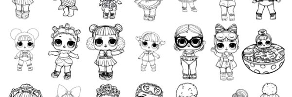 Кукла ЛОЛ лил неон