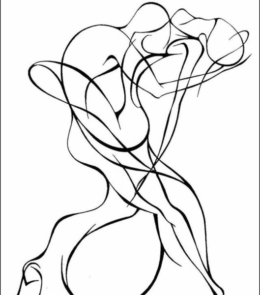 Контурные рисунки