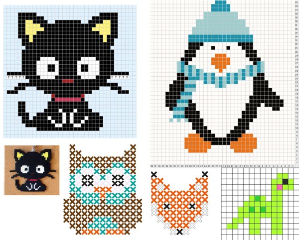 Схемы для термомозаики для детей икеа