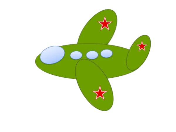 Самолеты. Аппликация