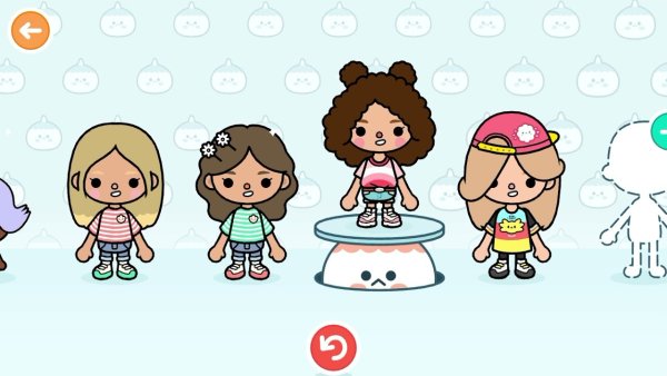 Тока бока герои на белом фоне