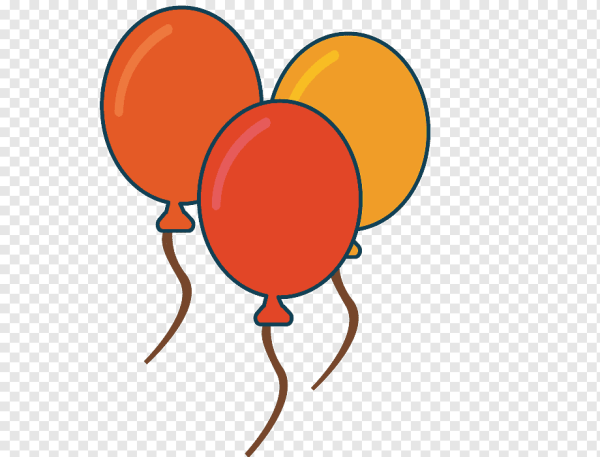 Шарики нарисованные воздушные