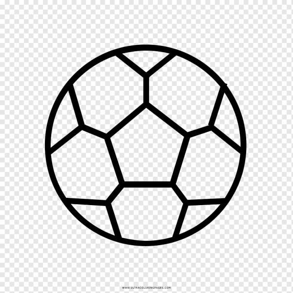 Футбольный мяч трафарет