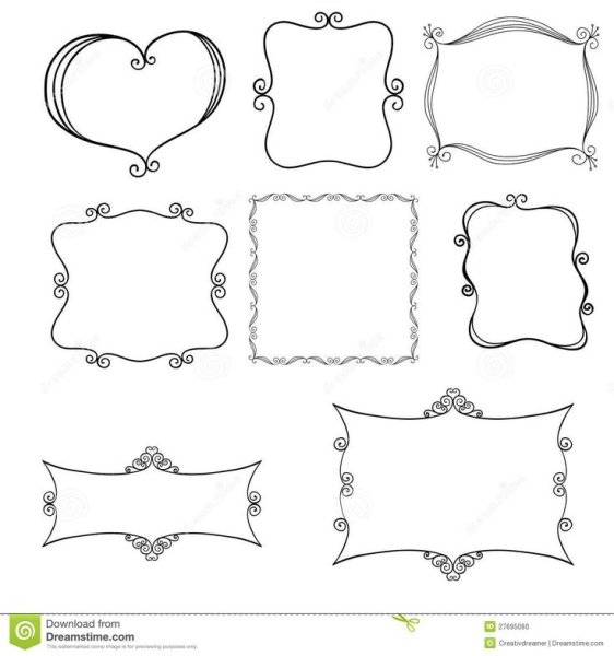 Маленькая рамка для текста