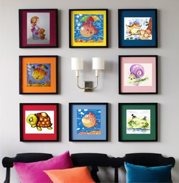 Интерьерные картины для детской