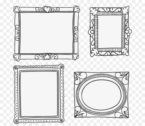 Рамки для фотографий векторные
