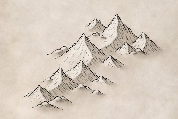 Рисуем горы