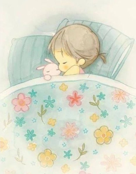 Детские иллюстрации сон