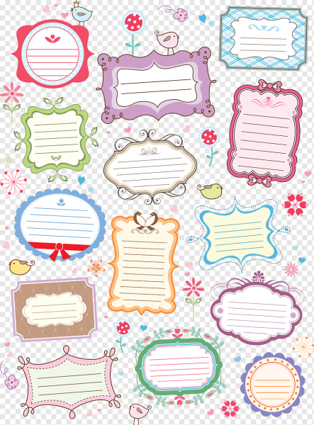 Красивые рамки на дневник