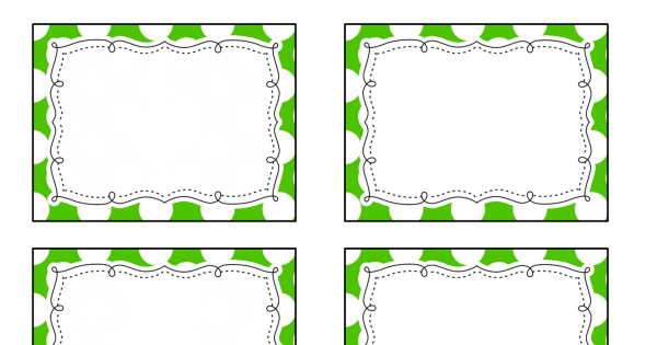 Карточки пустые