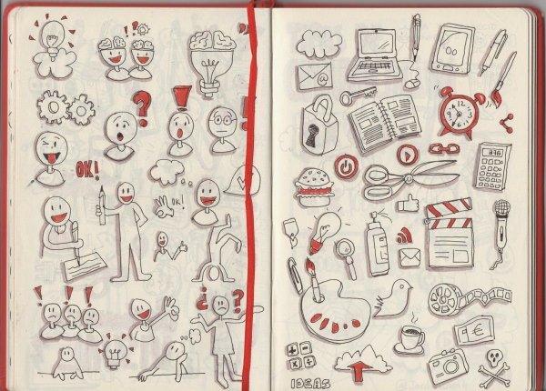 Рисунки для ежедневника