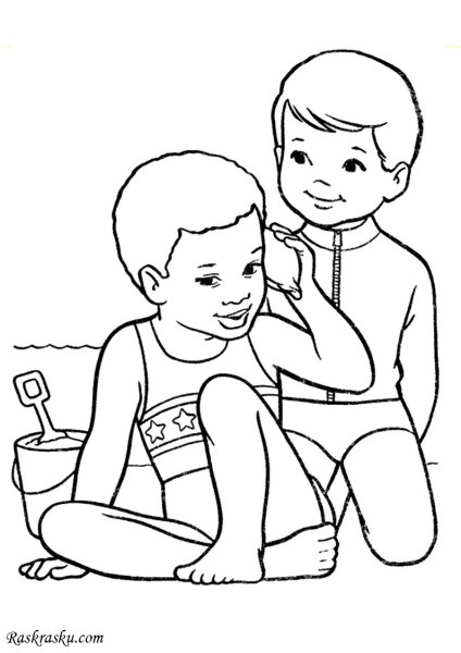 Я раскраска для детей