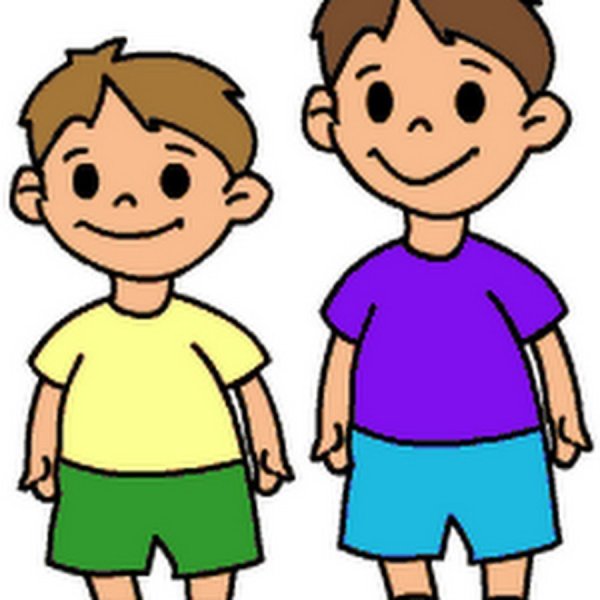 Два мальчика мультяшные