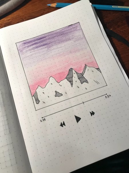 Рисунки для скетчбука