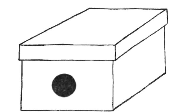 Коробка конфет нарисовать