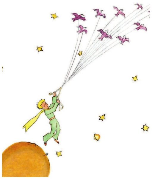 Антуан де сент-Экзюпери маленький принц иллюстрации